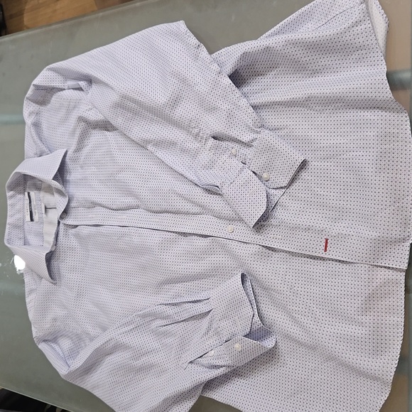 Daniel Cremieux Light Blue Patterned Dress Shirt - Picture 1 of 12